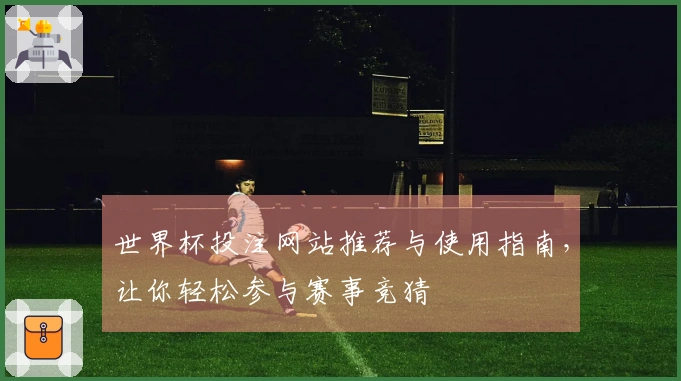 世界杯投注网站推荐与使用指南，让你轻松参与赛事竞猜