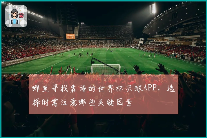 哪里寻找靠谱的世界杯买球APP，选择时需注意哪些关键因素